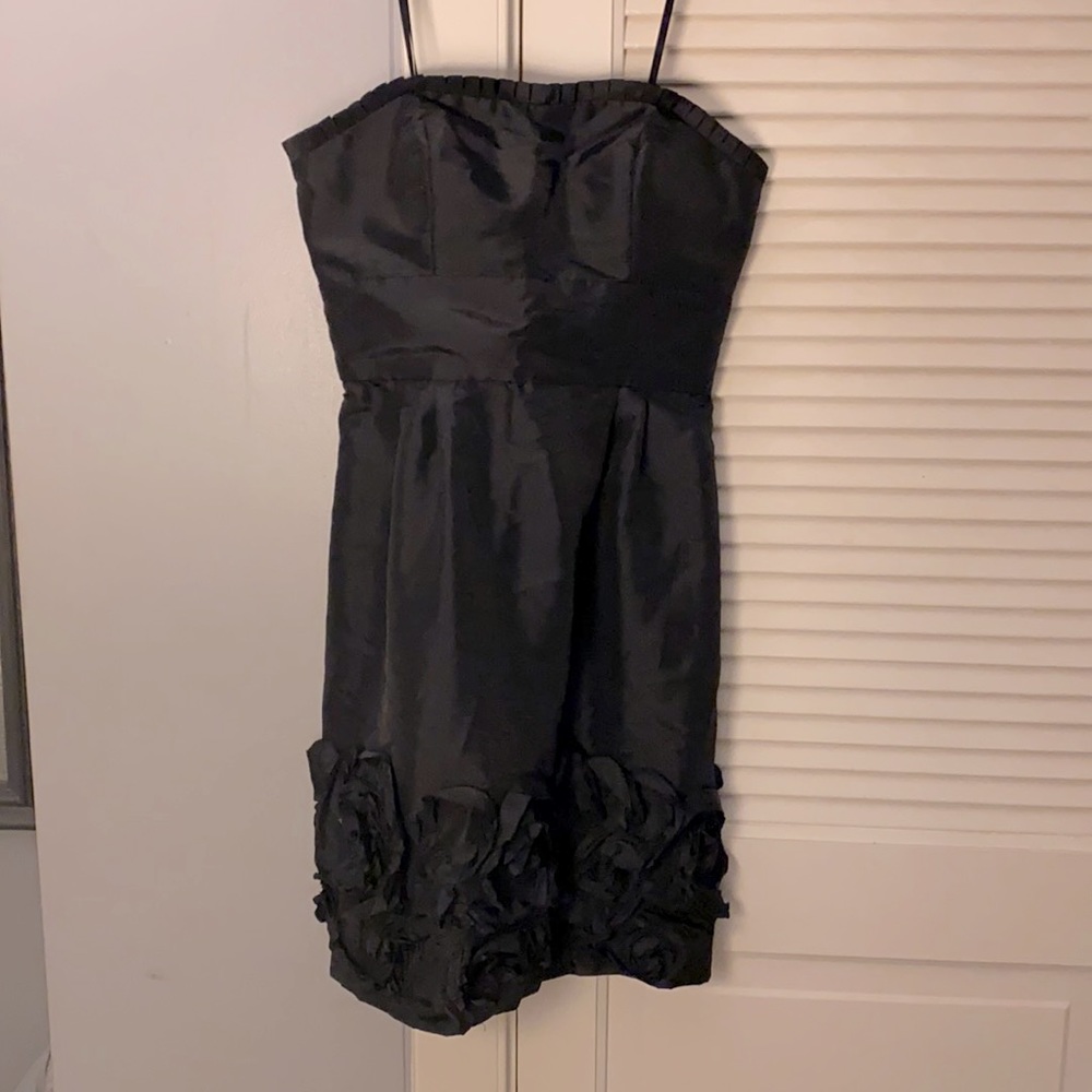 Form fitting, short Black dress!